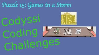 [Rust Programming] Codyssi Puzzle 15: Games in a Storm