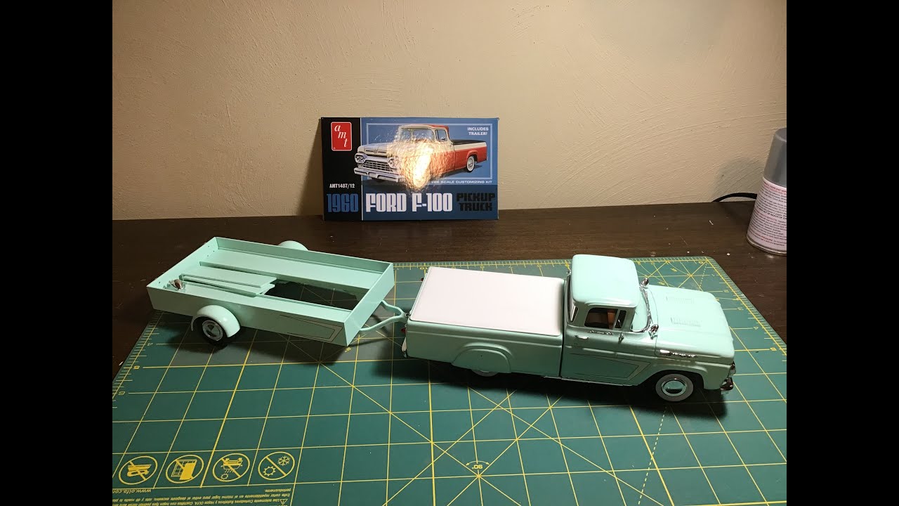 AMT 1960 Ford F-100 Pickup Truck Kit Review
