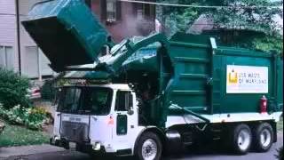 MVRS Garbage Collection With Roaring Truck #6 (Another One Of My Favorite Trucks!!!!)