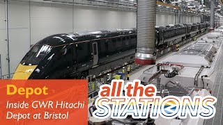 Inside GWR Hitachi Depot