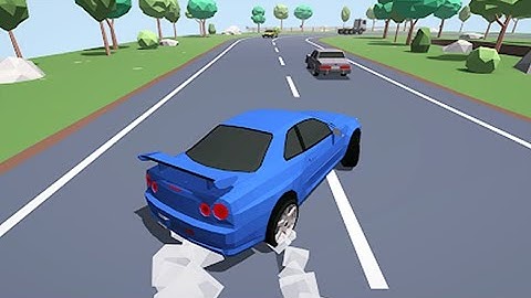 Polygon Drift Traffic Racing - Android Gameplay FHD