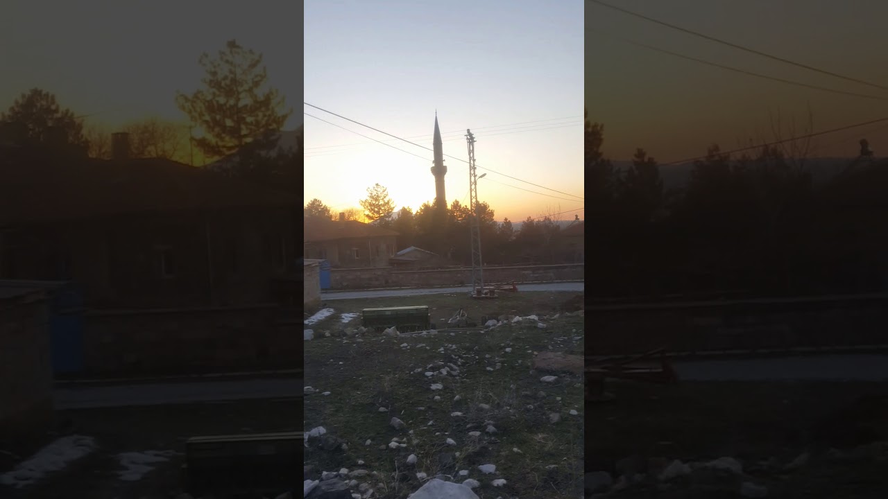 Tomarza Kızılören Köyü manzara