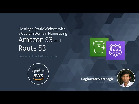 Hosting a Static Website with a Custom Domain Name using Amazon S3 and Route 53