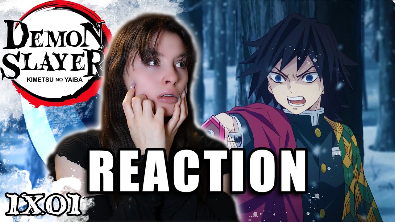 First Time Watching | DEMON SLAYER | Reaction 1X01