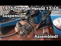 Suspension Assembly and Making Brake Lines | 1970 Triumph Herald 13/60 | Part 13