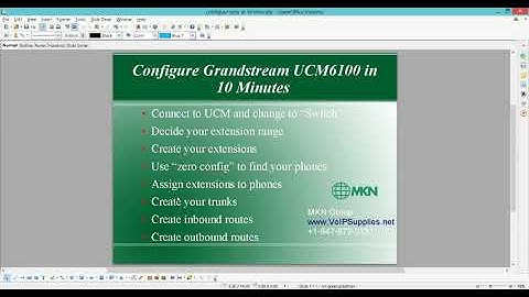 Hướng dẫn cài đặt tổng đài grandstream 6202