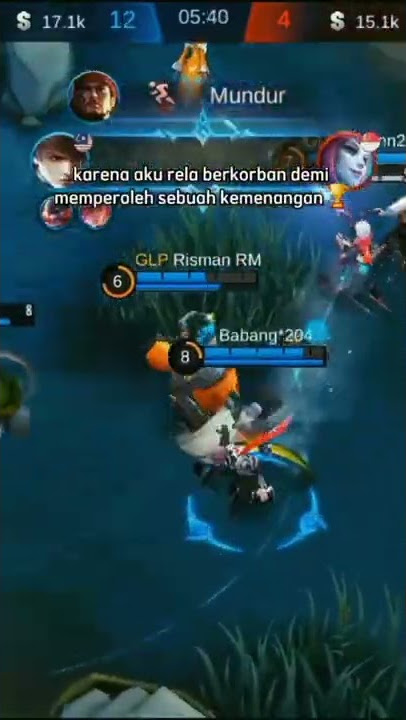 STORY WA KATA KATA ANAK MOBILE LEGENDS #shorts