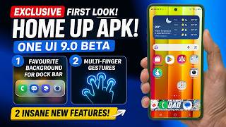 🚨 EXCLUSIVE! One UI 9 0 Home Up LEAKED! INSANE New Gestures & Dock Customisation! screenshot 5