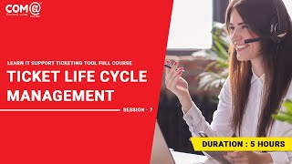 IT Support Ticketing System Training | Ticket Life cycle Management | Help desk Support