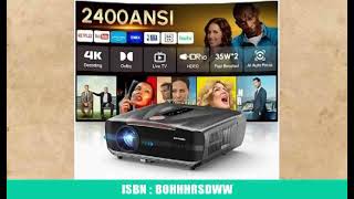 4K Heimkino Beamer fÃ¼r Tageslicht, 2400 ANSI [Netflix Zertifiziert], LED Projektor HDR10 , HDMI