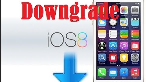 HOW TO  Downgrade from iOS 8 to iOS 7.1.2 Jailbreak