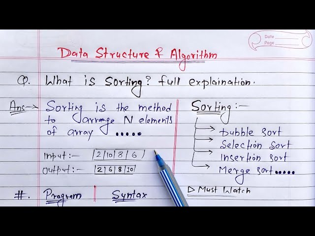 In Data Structure — Bubble Sort Algorithm ..