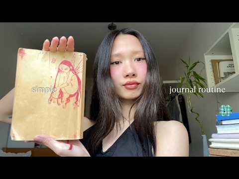 how I journal to have my life together (simple & efficient)