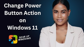 How to Change Power Button Action in Windows 11 | GearUpWindows Tutorial