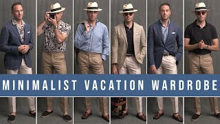 Minimalist Summer Vacation Capsule Wardrobe | 10 Pieces, 6 Outfits