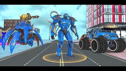 Octopus Robot Car Transformer Game Source Code - Get Unity Code