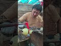 The process of making a cute glass panda, a relaxing and healing handmade craft.#shorts