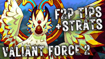 EARLY GAME F2P TEAM GUIDE + 2-9 Boss Three Star Tips ((Valiant Force 2 ~ Gameplay / Commentary))