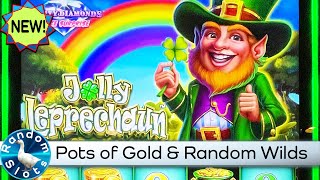New⭐️Mighty Diamonds Jolly Leprechaun Slot Machine Wins