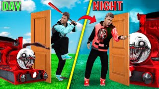 Choose The Right Door In Day Vs Night | Door Challenge In GTA 5