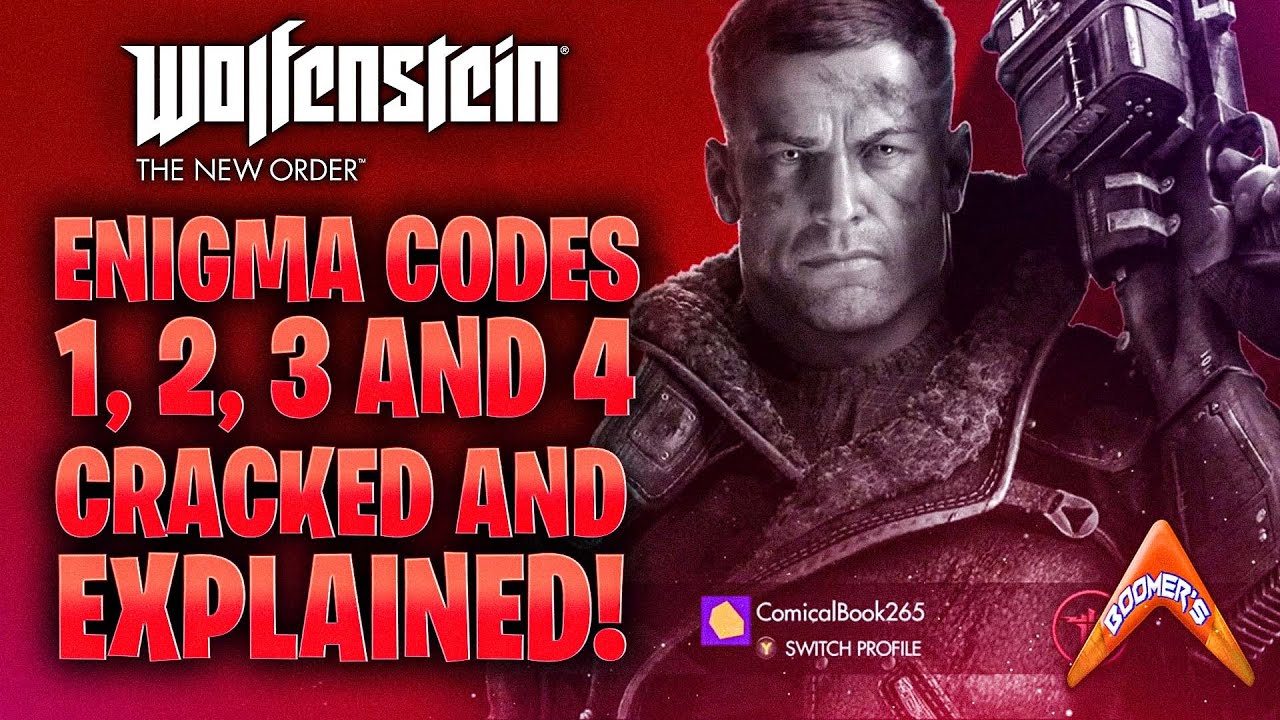 Wolfenstein The New Order Enigma Codes