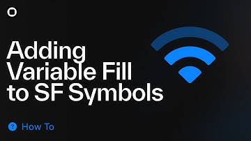 Adding Variable Fill to SF Symbols