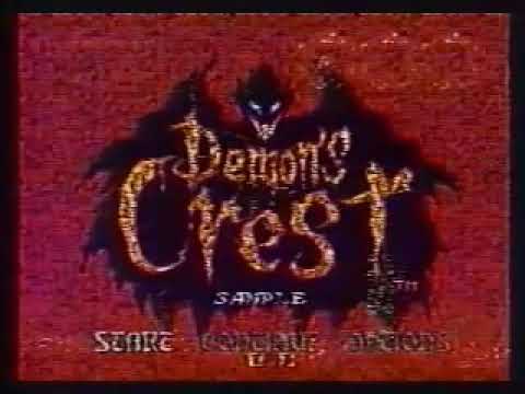 Demon's Crest SNES Commercial - Retro Game Trailers