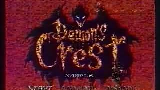 Demon's Crest SNES Commercial - Retro Game Trailers