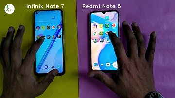 Infinix Note 7 Vs Redmi Note 8 Speed Test!!