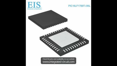 Sell PIC16LF1789T-I/ML of Microchip Technology