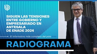 Siguen las tensiones entre gobierno y empresariado en antesala de ENADE 2024