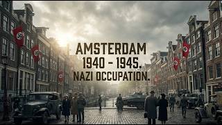 Amsterdam Under Nazi Occupation 1940-1945 AI Reconstruction of a City That Never Forgot