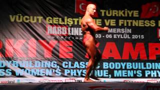 TVGFF MASTER ERKEK VÜCUT GELİŞTİRME 50-59 YAŞ 1.HASAN MURAT ATAPE GÖSTERİSİ