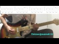 【シルエット（ギターTAB譜付き）】〜テンポ遅めなので練習用にどうぞ〜 / Silhouettes (lead guitar cover)