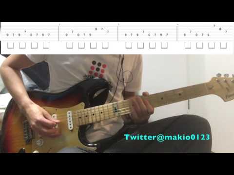 【シルエット（ギターTAB譜付き）】〜テンポ遅めなので練習用にどうぞ〜 / Silhouettes (lead guitar cover)