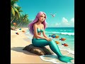 Mermaid Viumbe Warembo Nusu Mtu Nusu Samaki