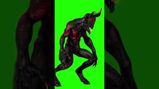 Demon Green Screen Walking Loop