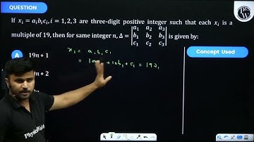 If \(x_i=a_i b_i c_i, i=1,2,3\) are three-digit positive integer such that each \(x_i\) is a mult...