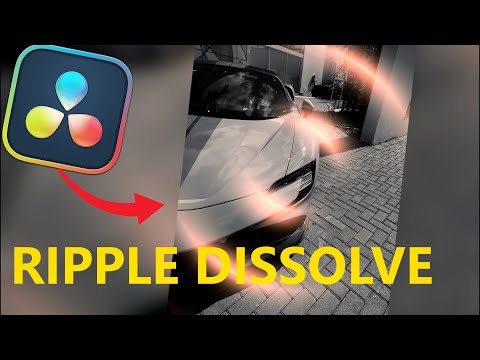 How to create Viral Ripple Dissolve Effect | DaVinci Resolve Tutorial + Free Preset