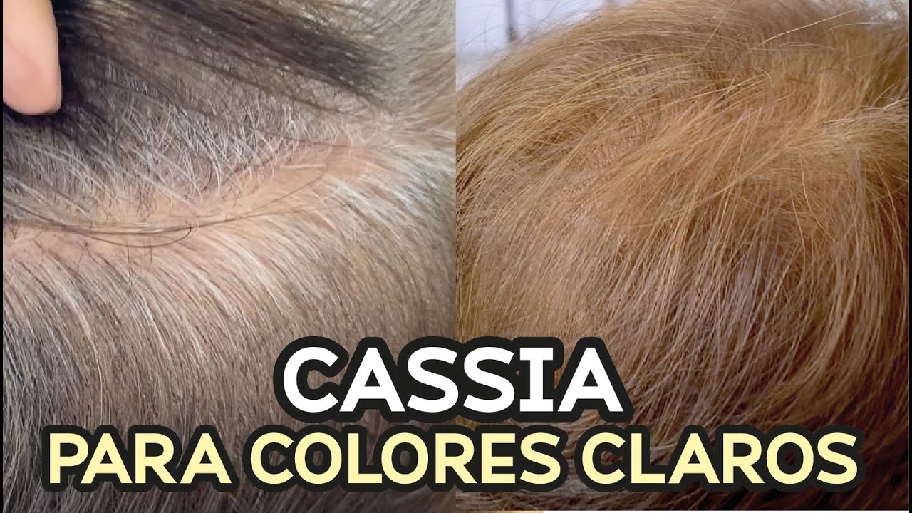 Henna, índigo y CASSIA. ¿Cómo obtener tonos claros?