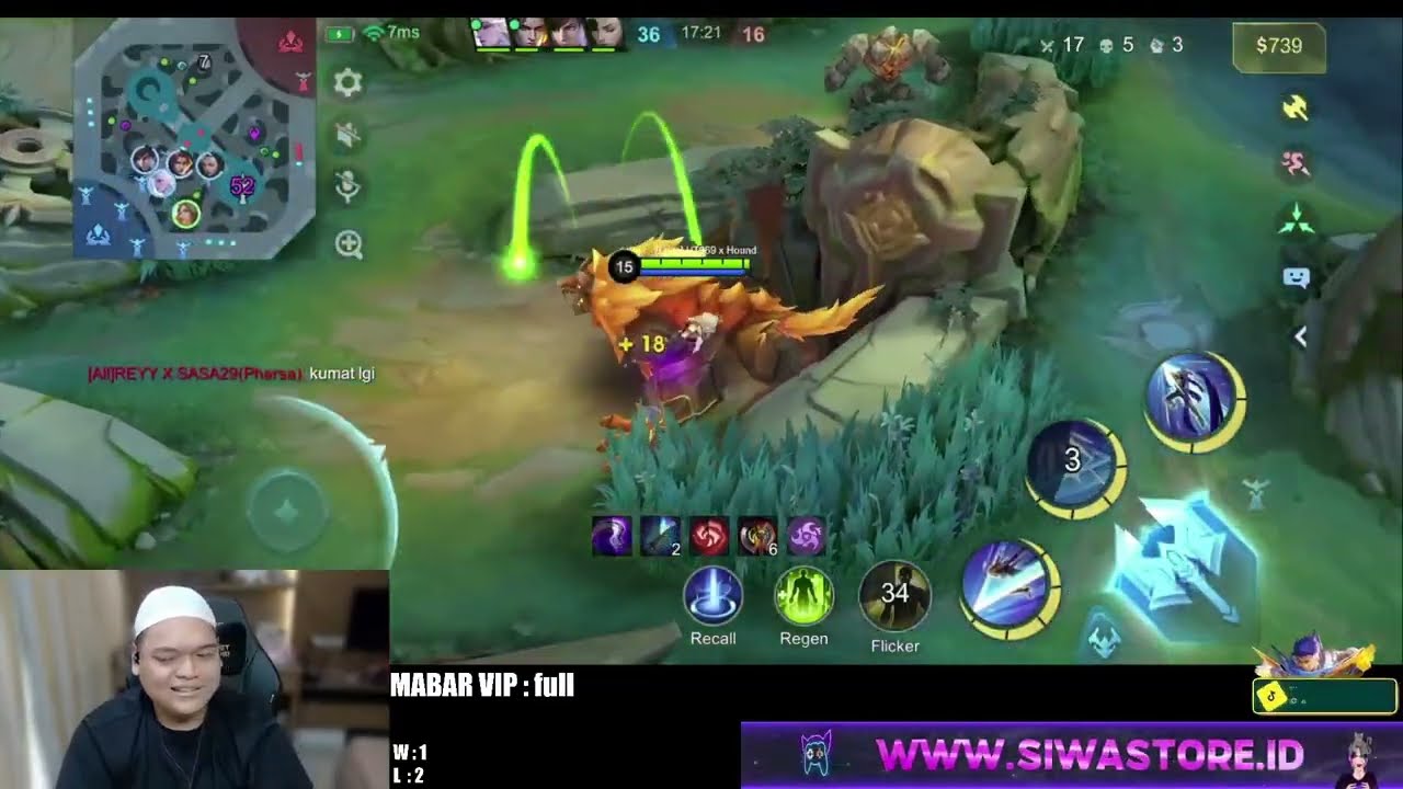 Cadera Lagi Challenge Lancelot Malah Dibantu Cheater