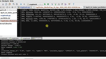 Exporting Cryptocurrency Data from Coin Market Cap with Python