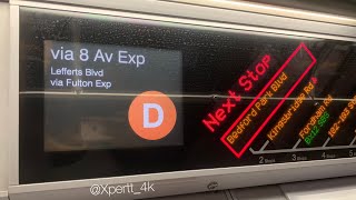 ⁴ᴷ RARE R160 (D) To Ozone Park - Lefferts Blvd