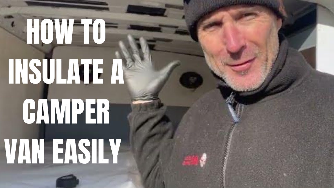 How to insulate a camper van using polystyrene. - YouTube