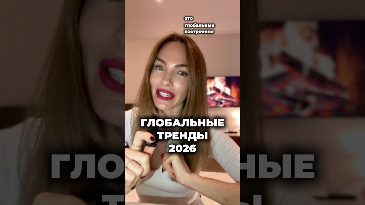 Глобальные тренды стиля в 2026  