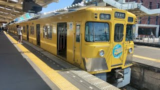【4K60p】西武新宿線田無駅・西武旧2000系2007F 各駅停車西武新宿行き到着 2022-04-10