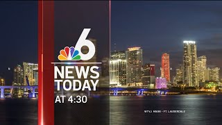 WTVJ - NBC 6 News Today at 4:30AM - Montage - 11/16/2022