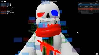 Roblox Undertale Sans Vs Chara Game Game From My Friend Fatal Error Sans Showcase Cute766 - error sans roblox script