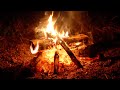【睡眠用】焚き火の音でリラックスして眠る静かな夜
