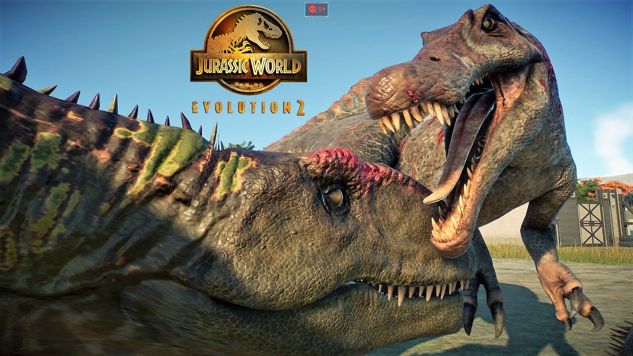 Jurassic World Evolution 2 | BATTLE ROYALE ALL DINOSAURS ! - YouTube